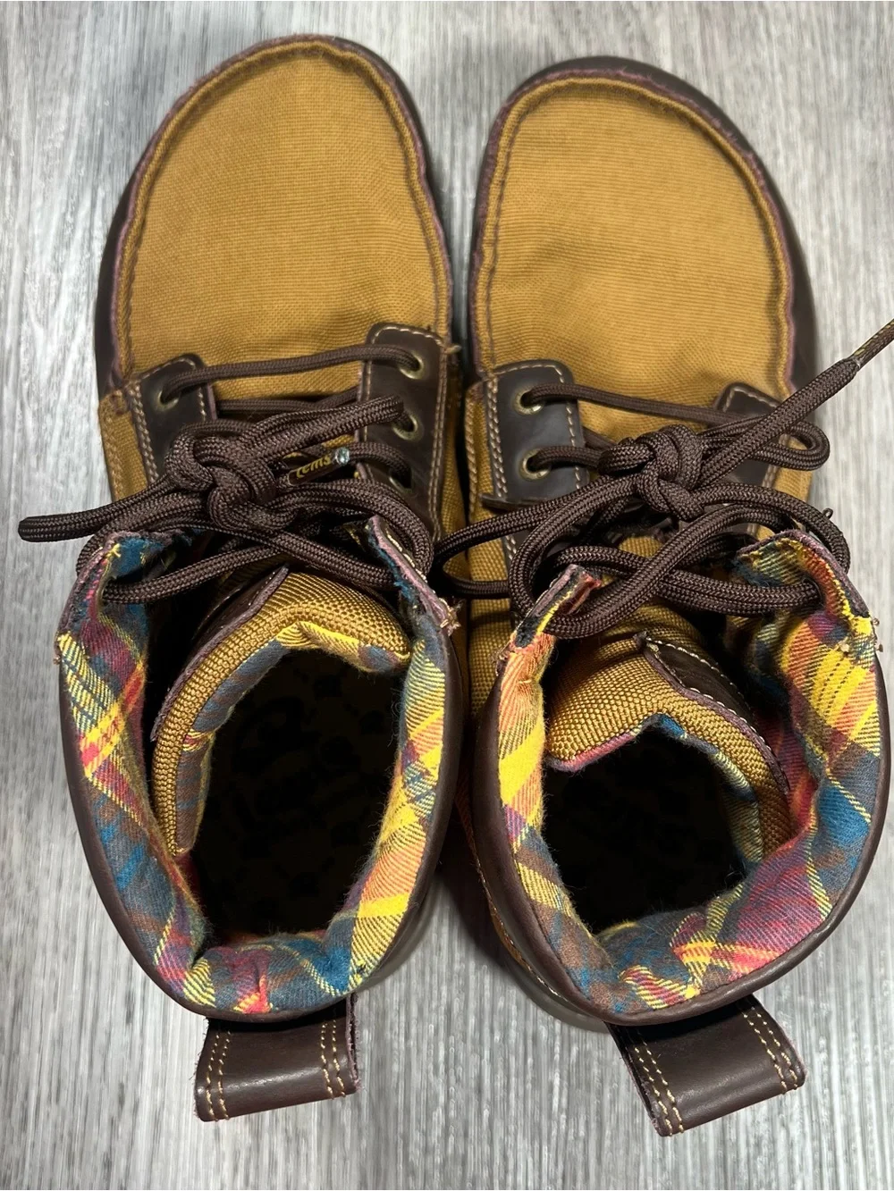 Lems Boulder Boot Buckeye Vegan Boots Mens Size 12 Minimalist Barefoot Tan Brown